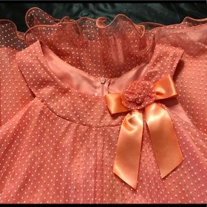 Girls Pleated Party Dress